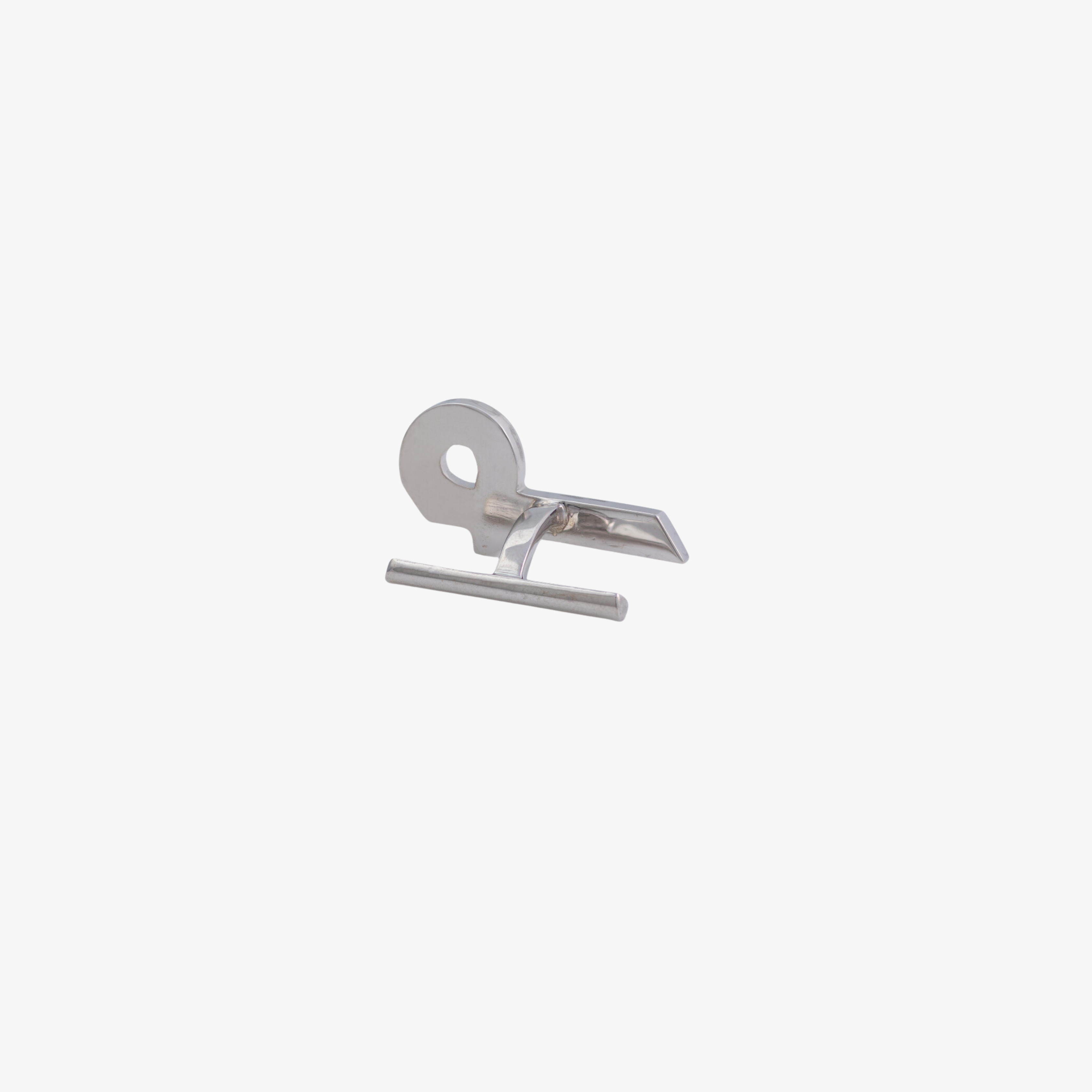 SILVER - Letter Cufflinks