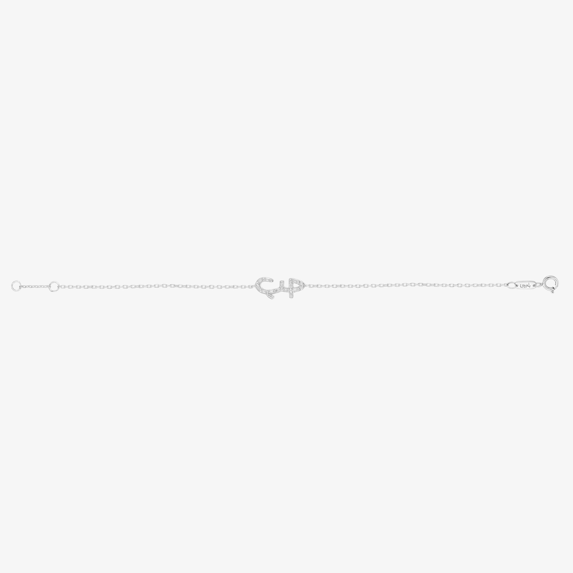 HOBB — 18K Gold & Diamond “Love” Bracelet