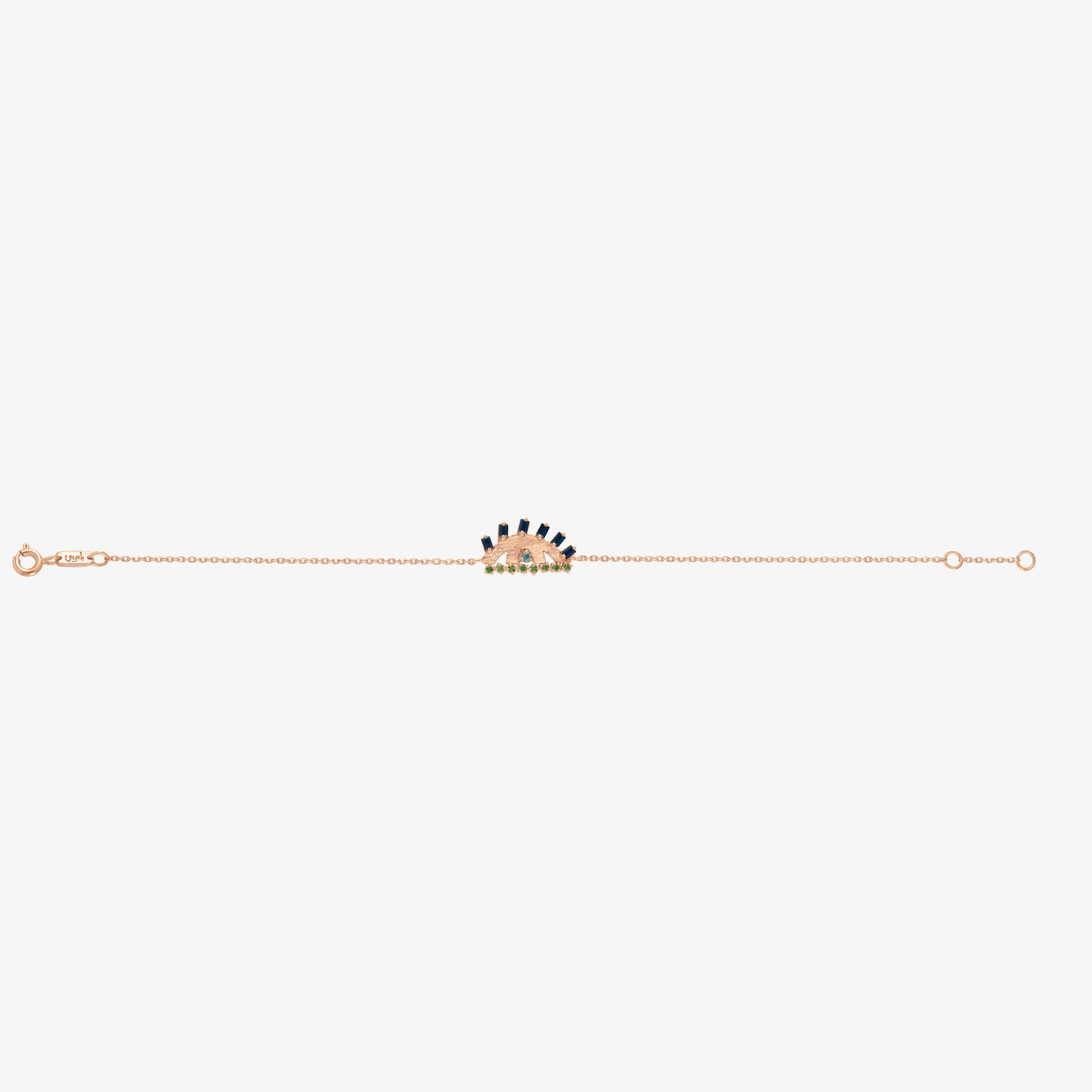 YA EIN - 18K Gold & Precious Stones Bracelet (NAJLAA)