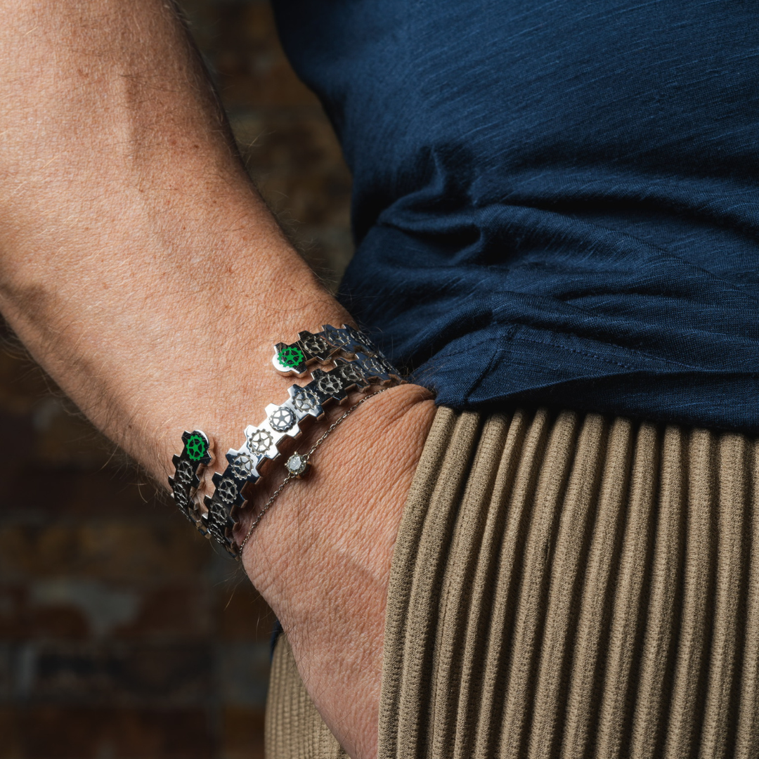 SILVER - Zaman Duo Cuff (SPECIAL EDITION)