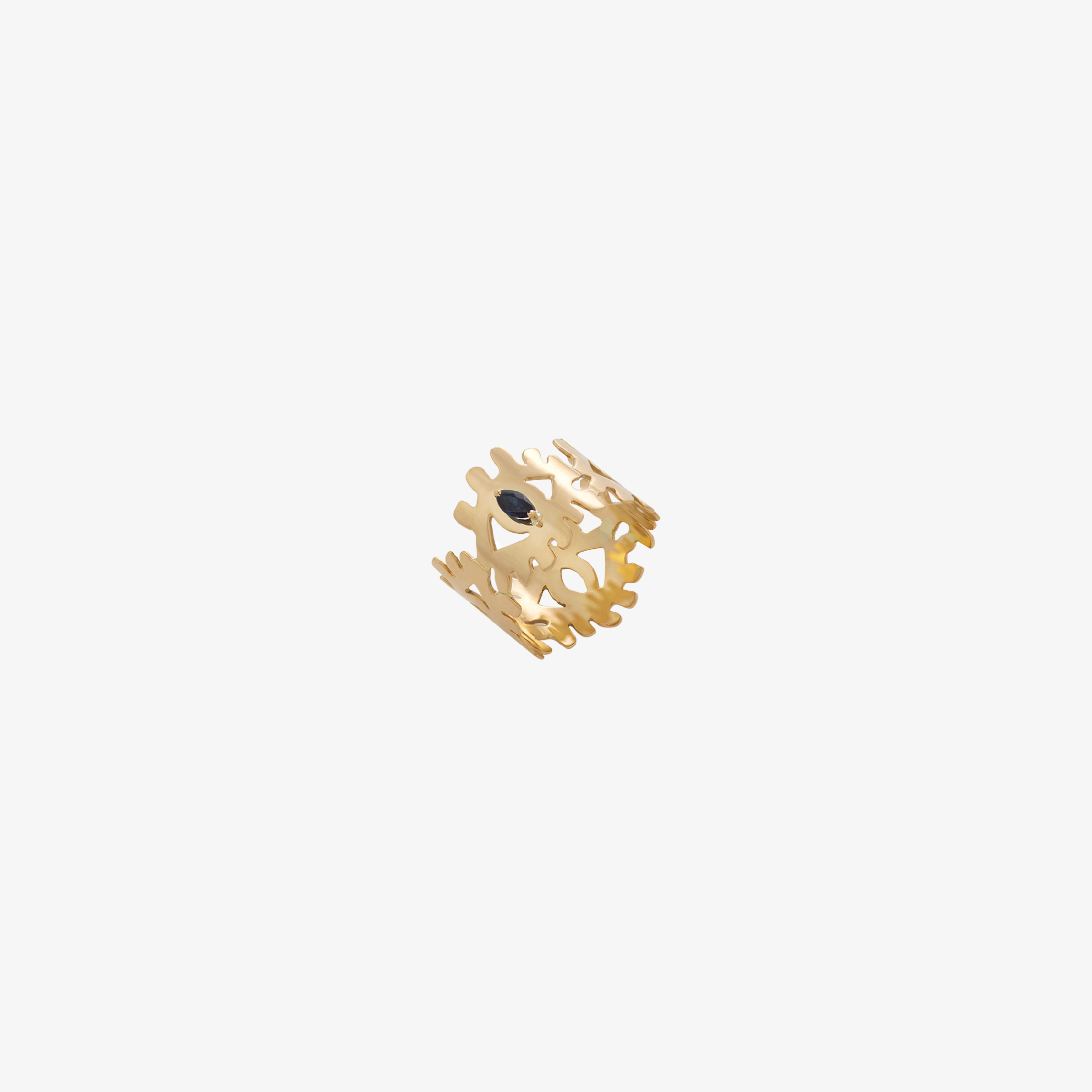 YA EIN — 18K Gold & Stone Ring