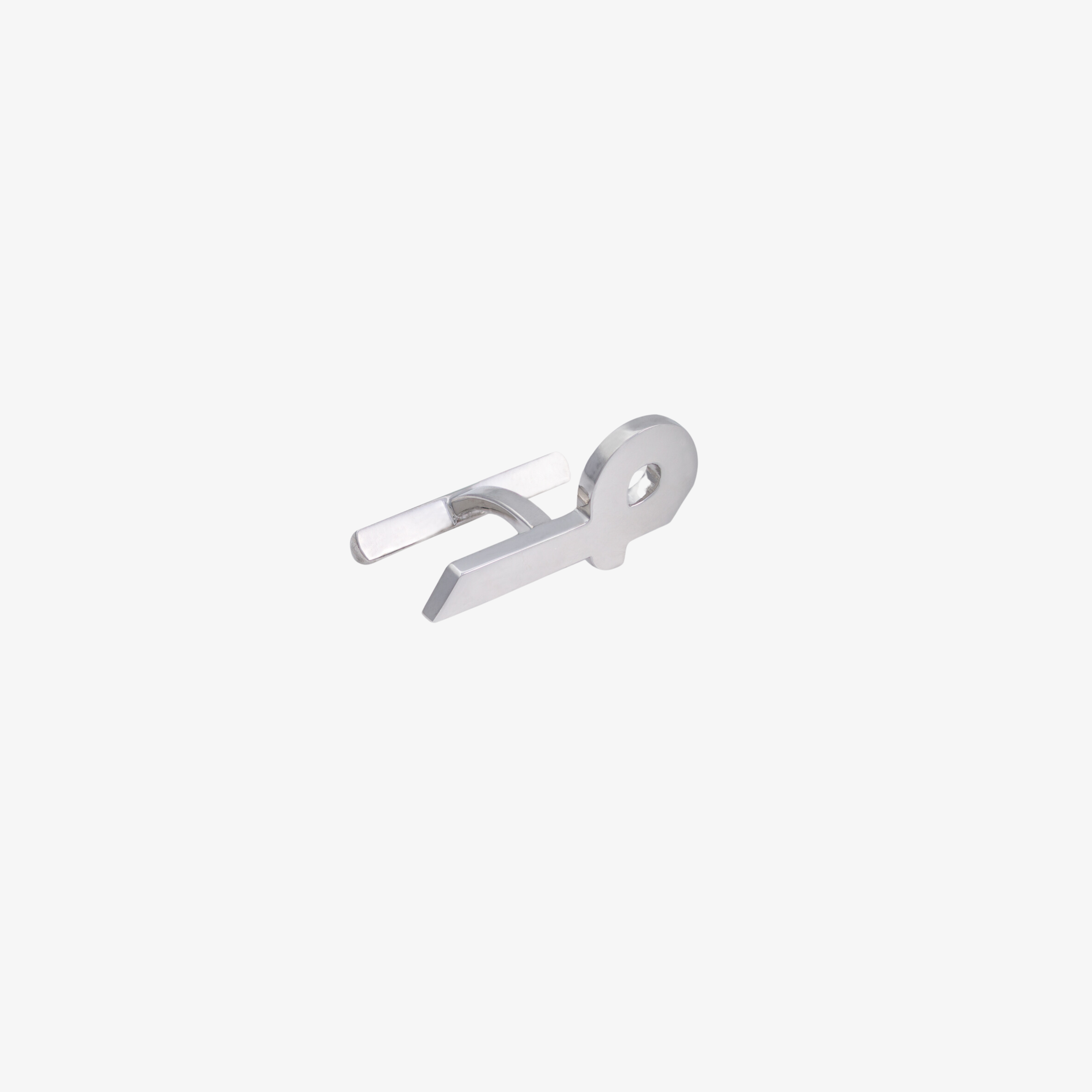 SILVER - Letter Cufflinks