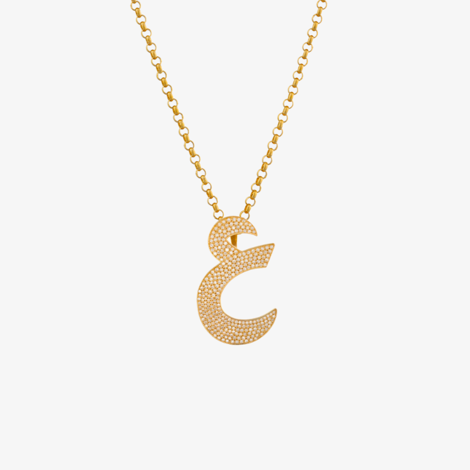 diamond pendant designs yellow gold letter pendants