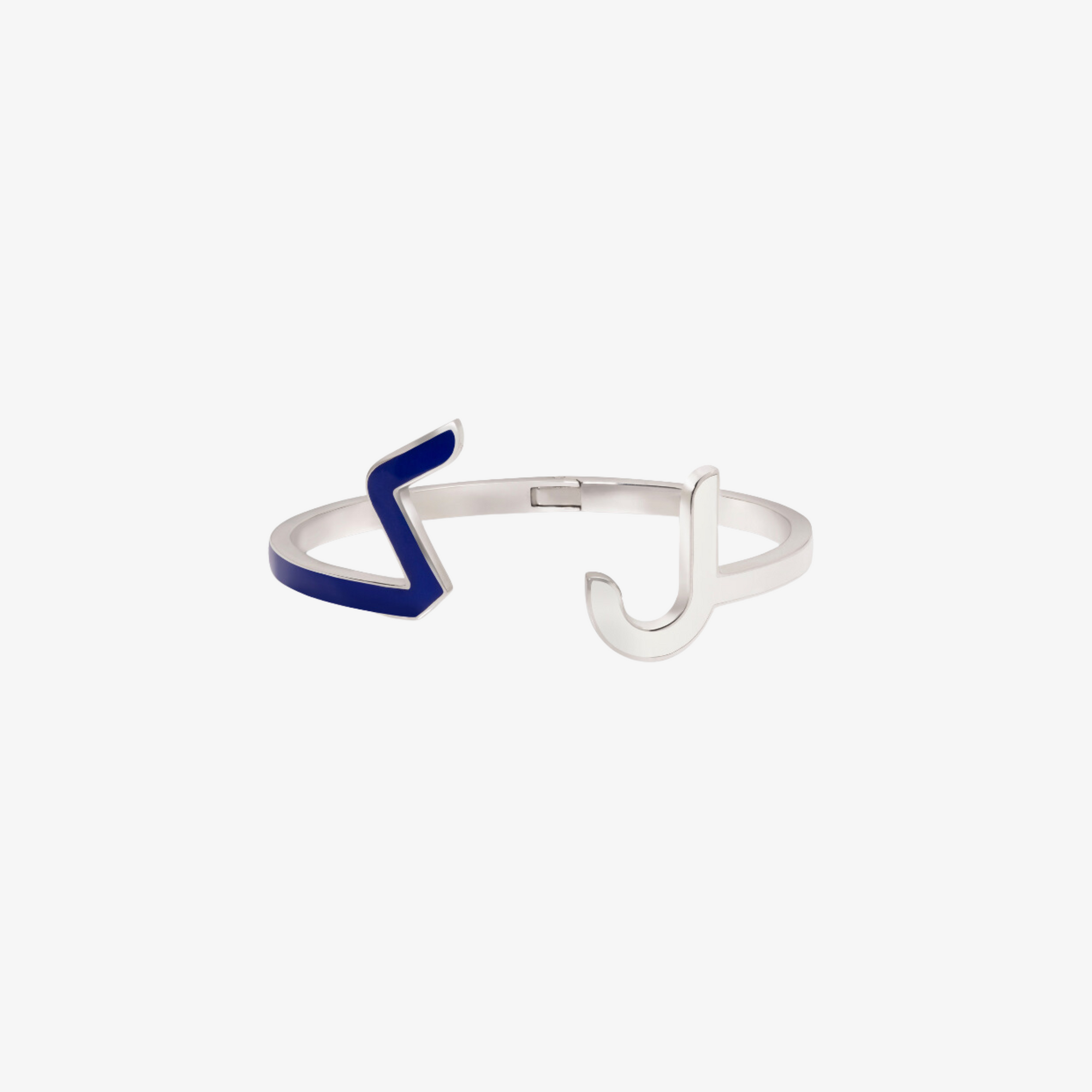 MINA - Silver & Enamel Cuff