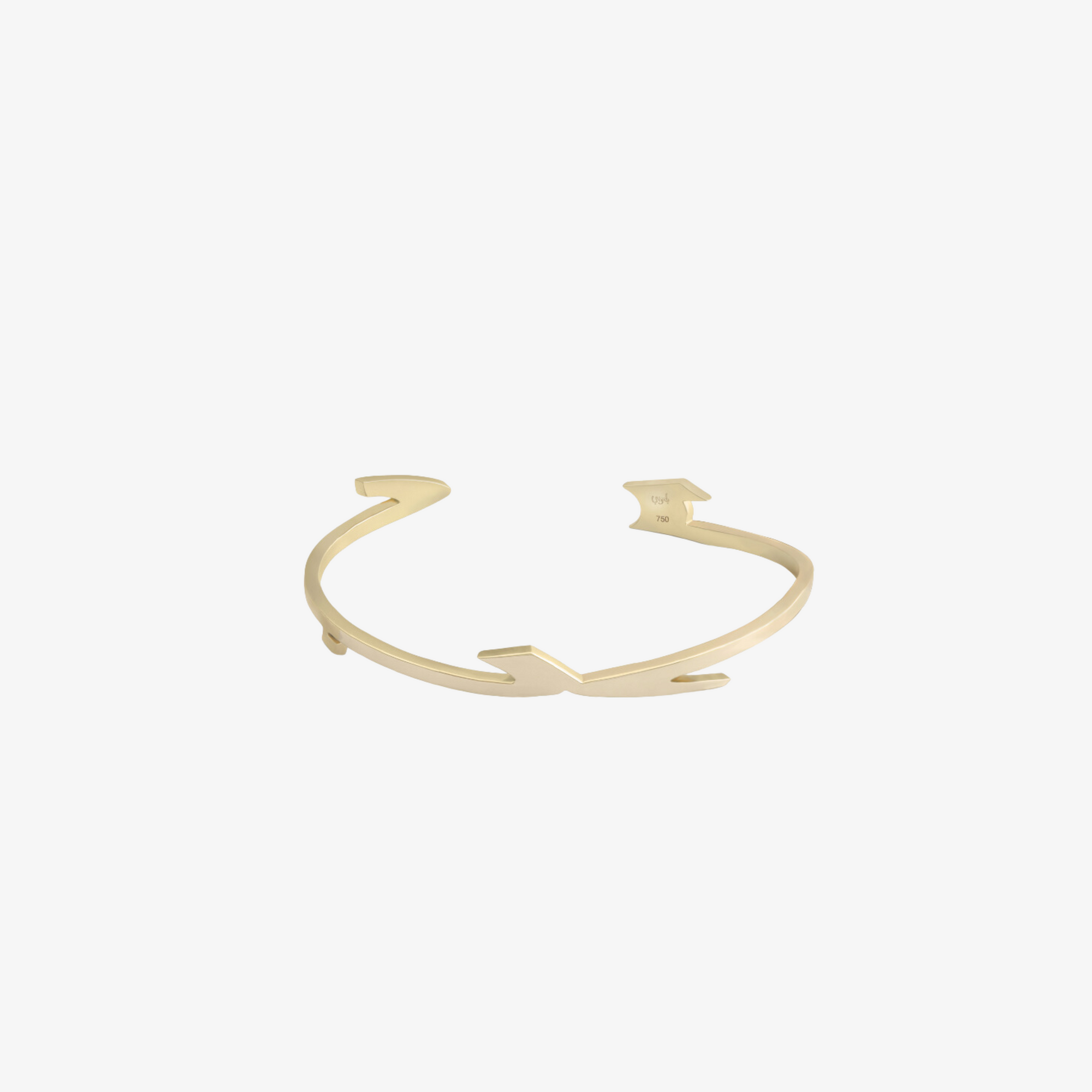 HOBBI - 18K Gold "Love" Cuff