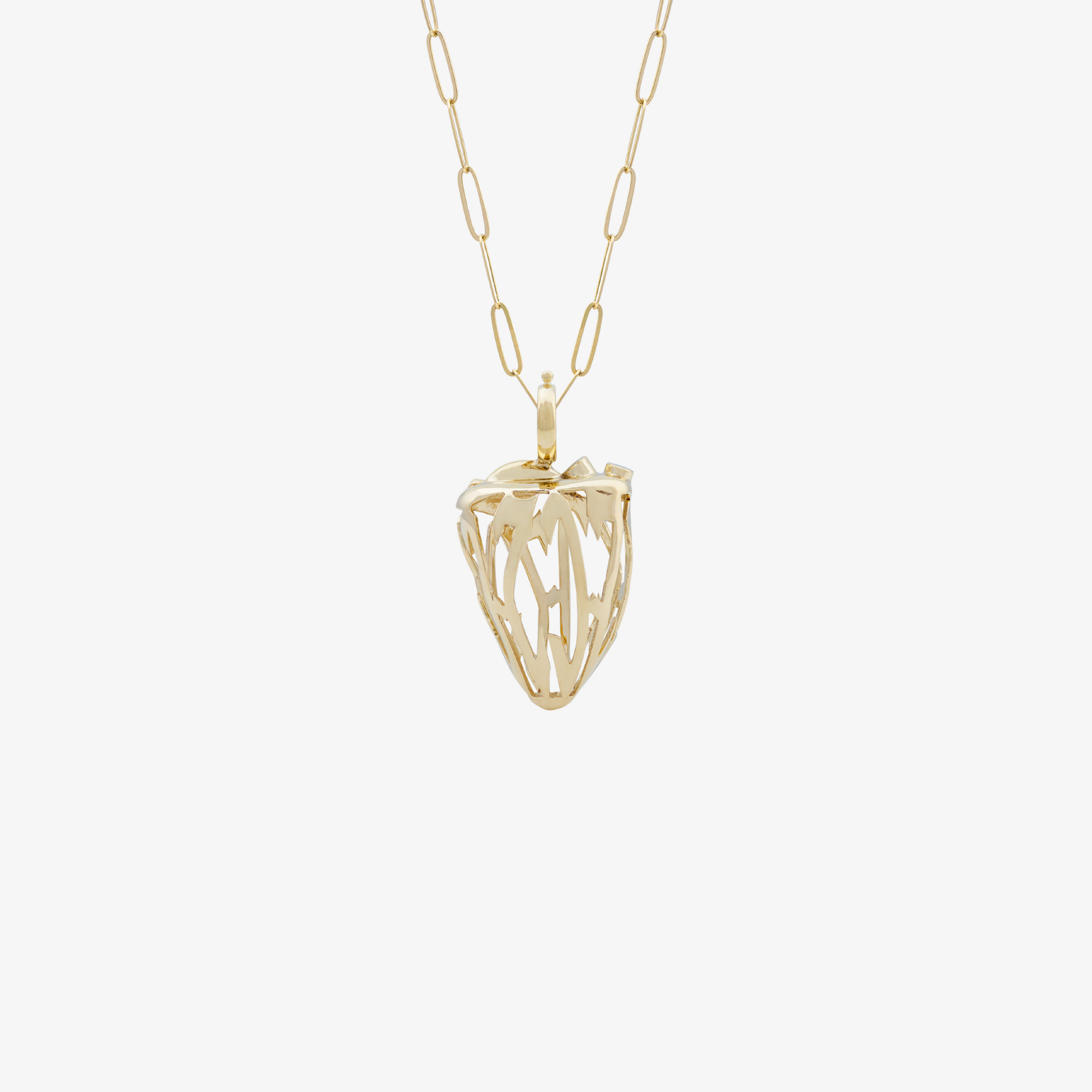 HOBB - 18K Gold Heart Shaped Pendant