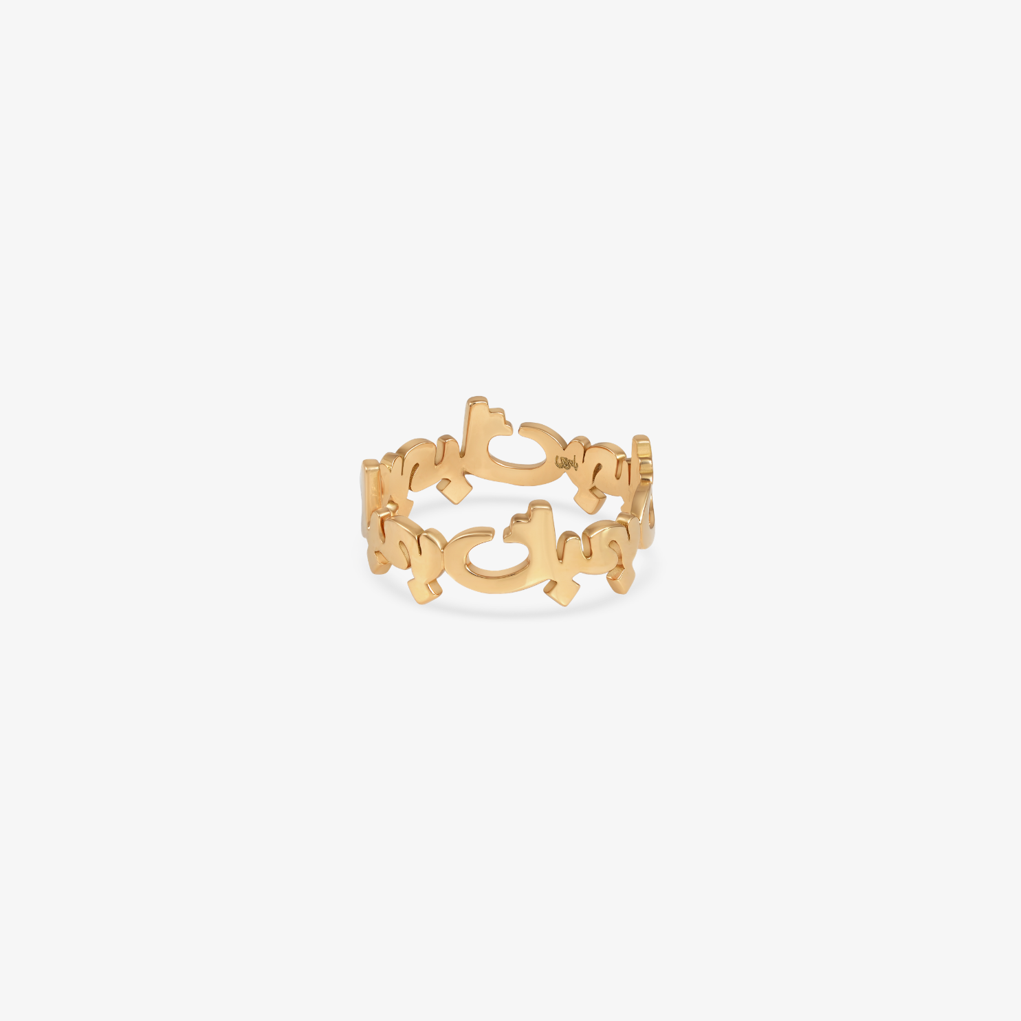 HOBB -  18K Gold "I Love You" Ring