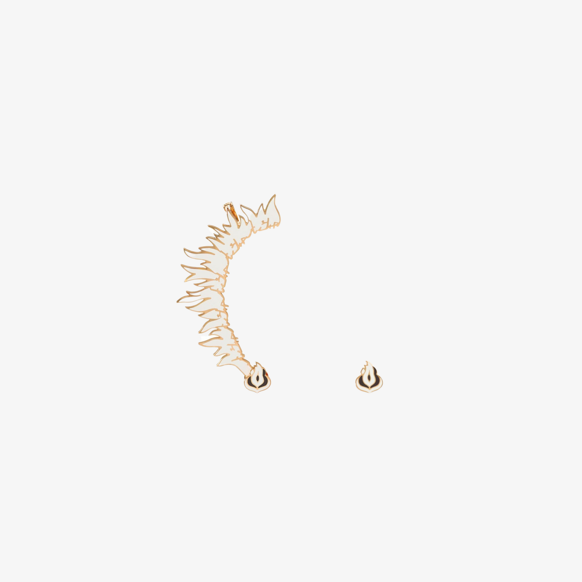 HOBAK NAR — 18K Gold & Enamel Ear Cuff