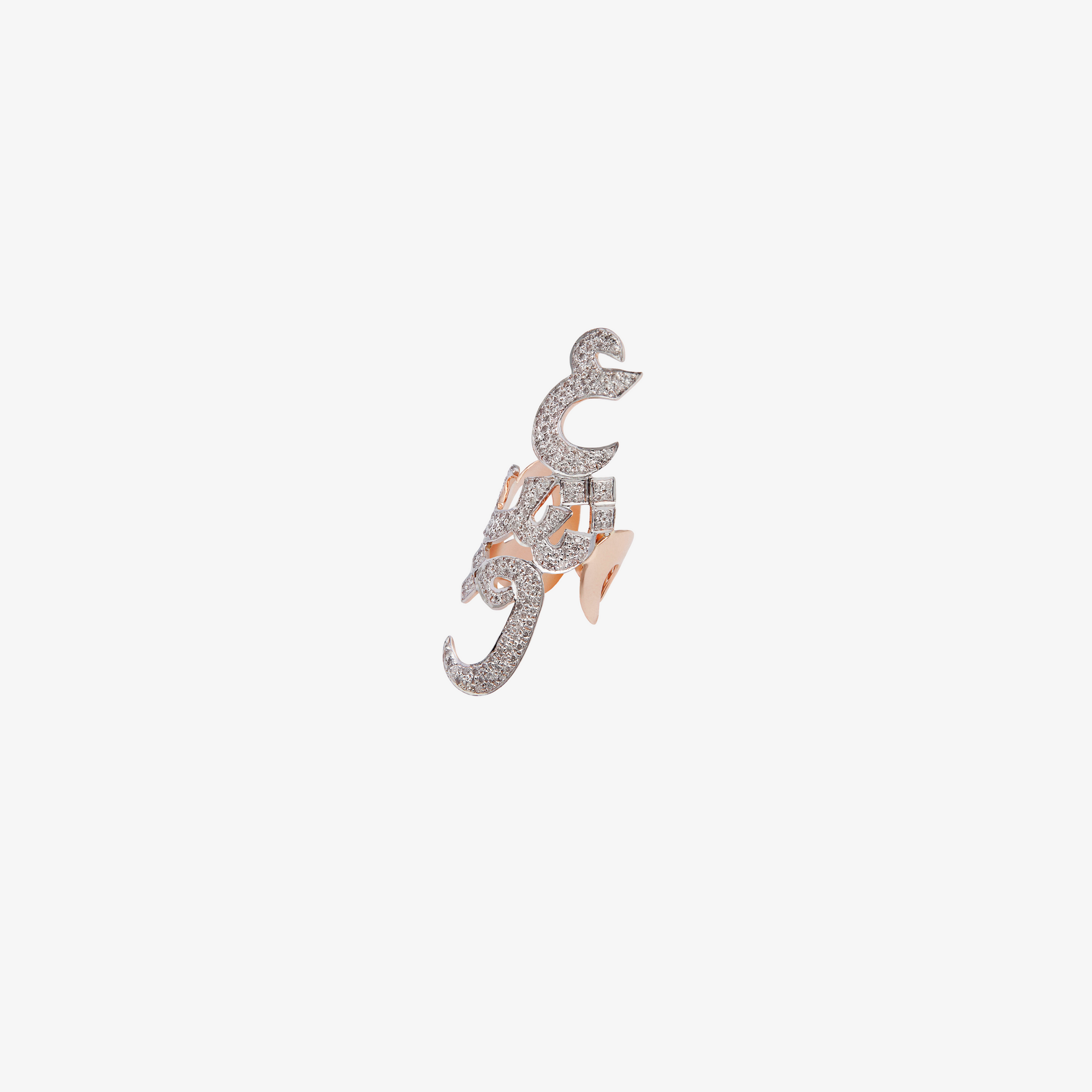 OULA — 18K Gold & Diamond "Oshq" Ring