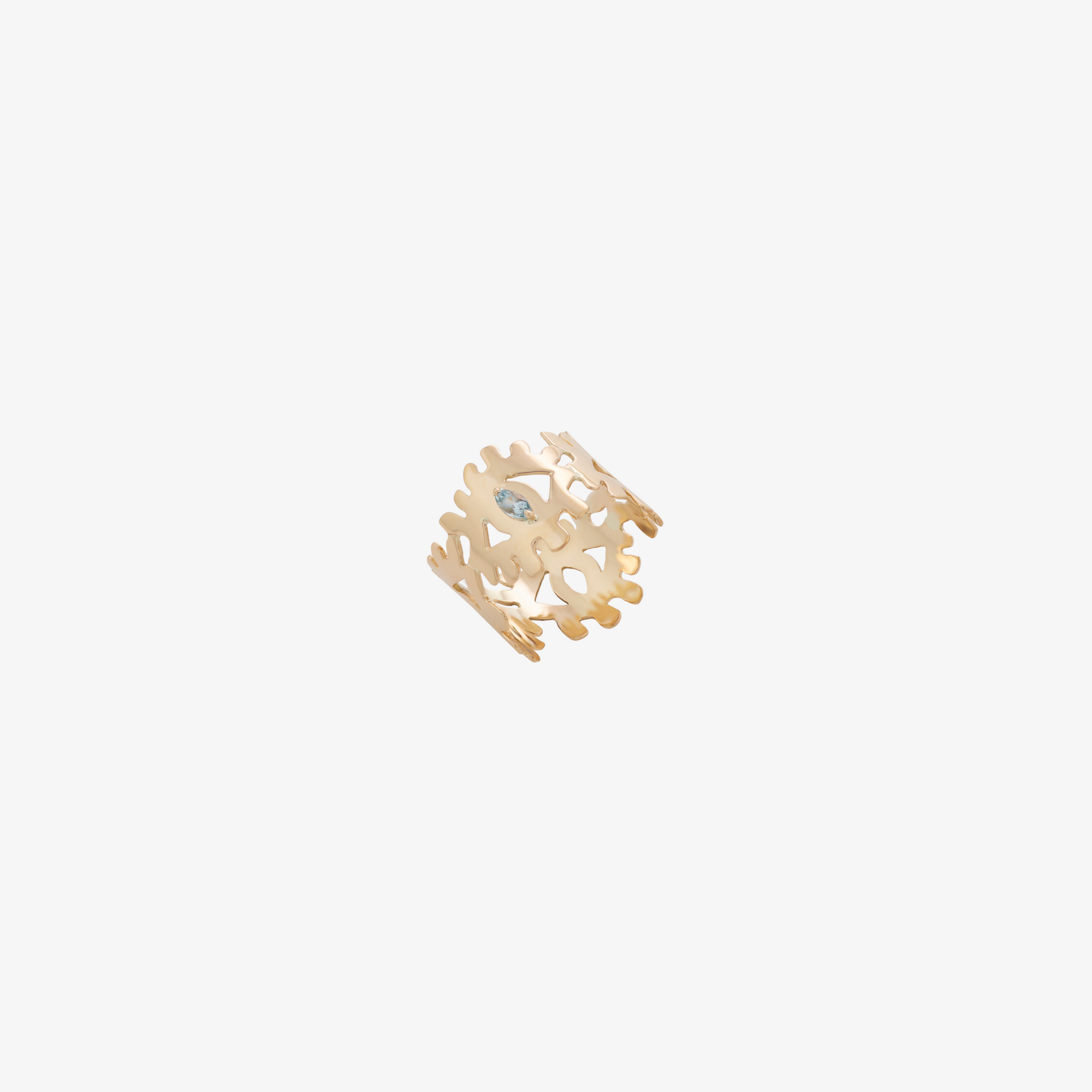 YA EIN — 18K Gold & Stone Ring