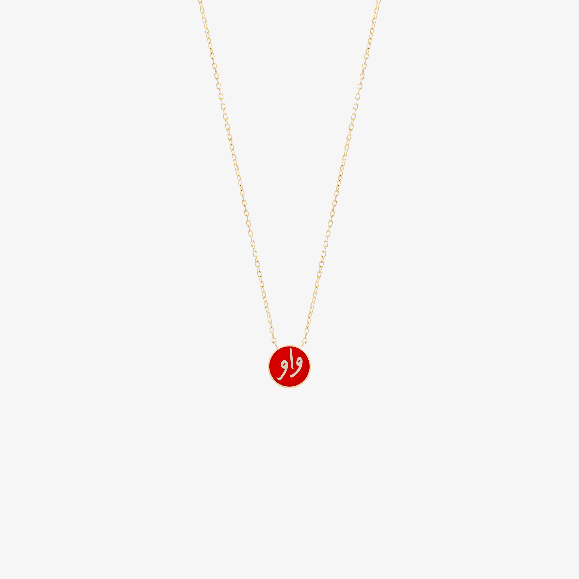 OULA - 18K Gold & Enamel Necklace